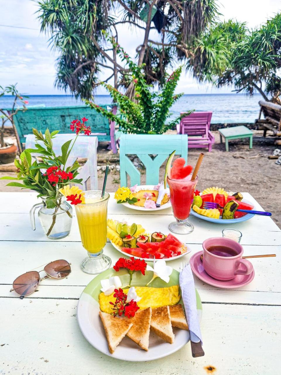 Aquarium Margo Gili Air酒店 外观 照片
